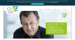 Desktop Screenshot of gewerbeverein-tst.de