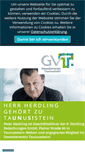 Mobile Screenshot of gewerbeverein-tst.de